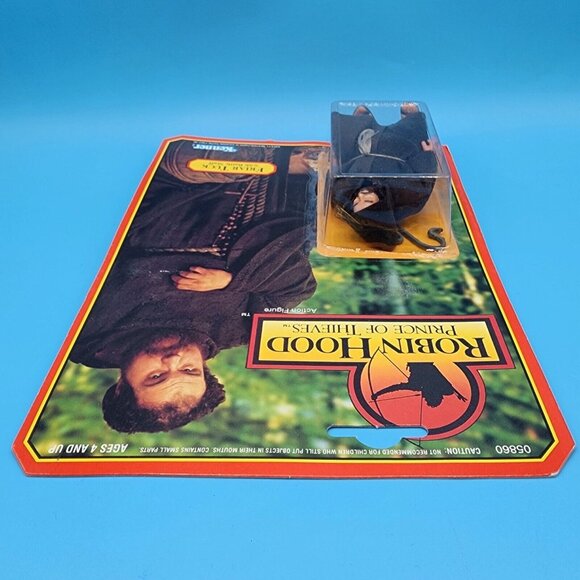 Friar Tuck Action Figure 1991 Kenner Robin Hood Prince of Thieves Kevin Costner - Picture 7 of 10